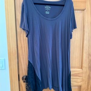 Torrid Women's Super Soft Grey Top